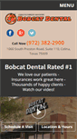 Mobile Screenshot of bobcatdental.com